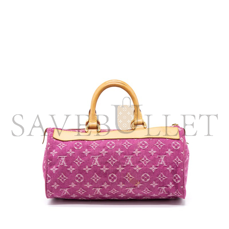 LOUIS VUITTON DENIM SPEEDY NEO MONOGRAM FUCHSIA (31*16.5*16cm)